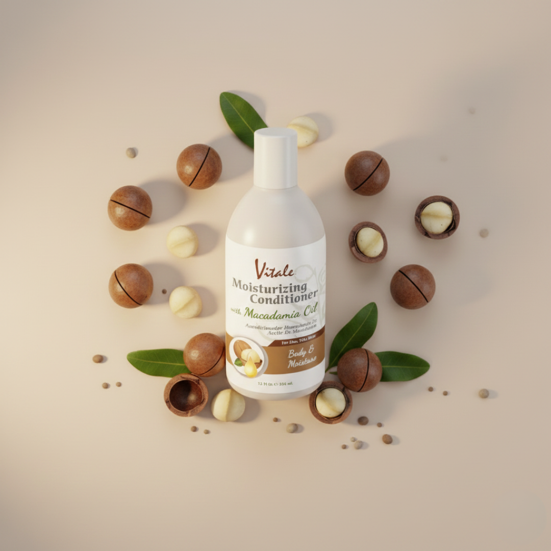 Vitale Macadamia Oil Moisturizing Conditioner – 355 ML